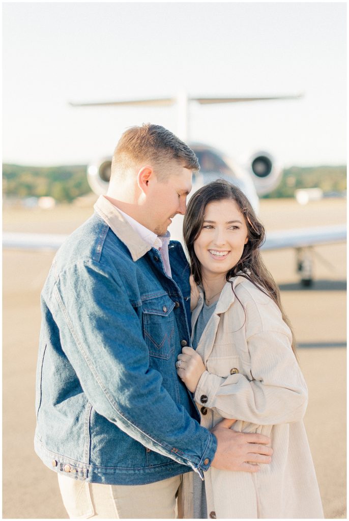 private jet engagement session